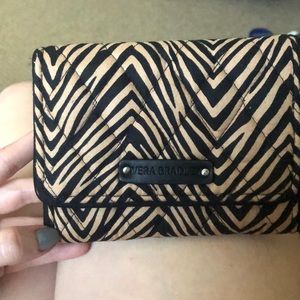Vera Bradley zebra wallet